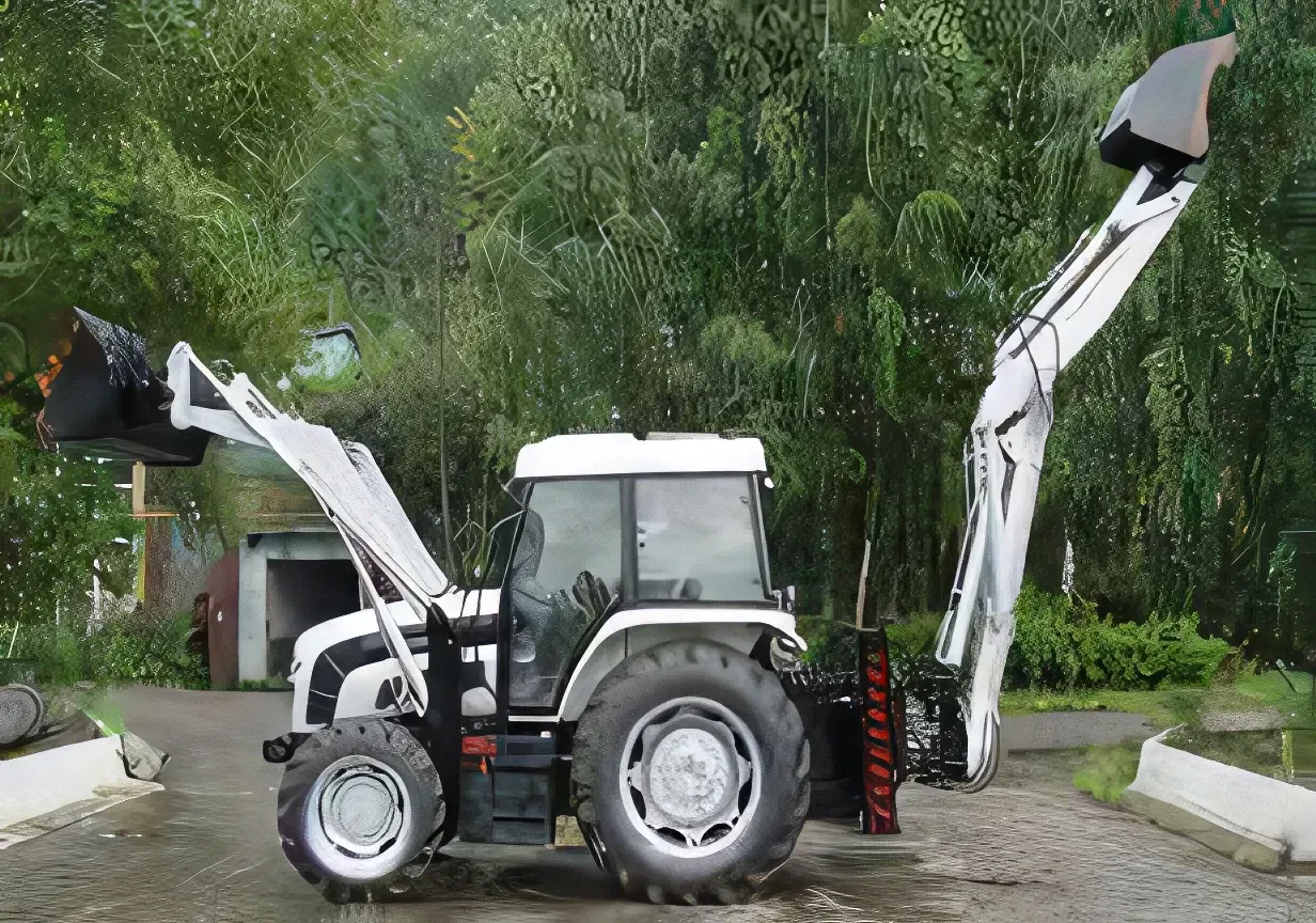 Экскаватор-погрузчик Foton Lovol TD824 — фото